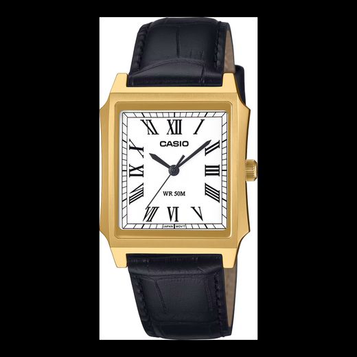 Reloj Casio Hombre MTP-B190GL-7BV Piel Negra
