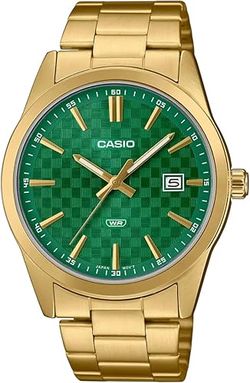 Reloj Casio Hombre MTP-VD03G-3A Acero Dorado Analógico