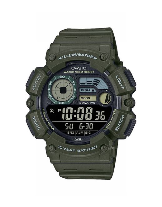 Casio Men's WS-1500H-3BVEF Sport Green Watch