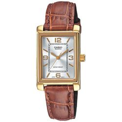 Reloj Casio Mujer LTP-1234PGL-7AEF Piel Marrón