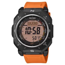 Reloj Casio Pro Trek Hombre PRG-69-4 Sport Naranja Digital