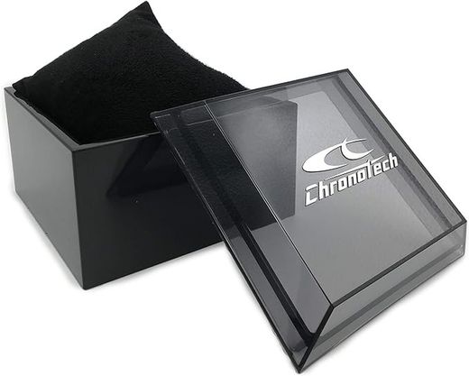 Chronotech Herrenuhr CC7039M-08M Grau Aluminium