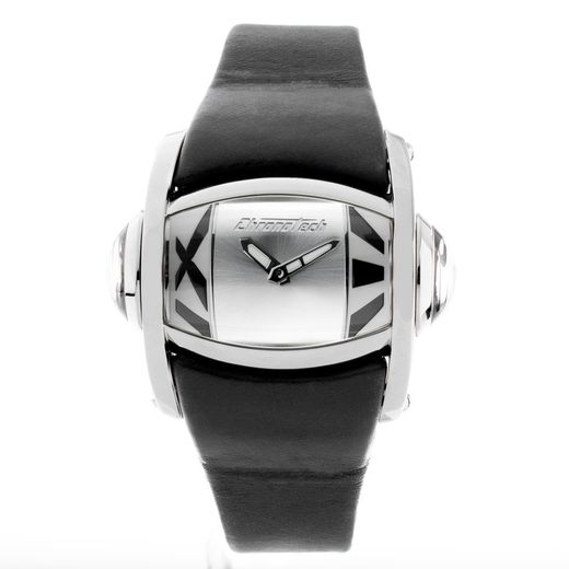 Rellotge Chronotech Home CT7681M-08 Pell Negre