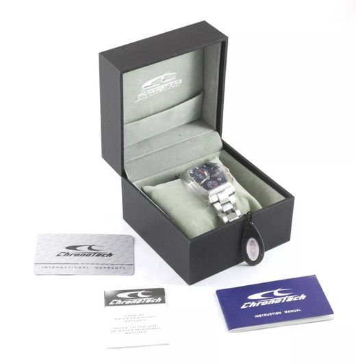Rellotge Chronotech Home CT7696M-11 Pell Daurat