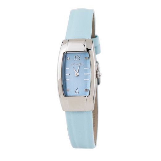 Relógio Feminino Chronotech CT2071L-03 Couro Azul