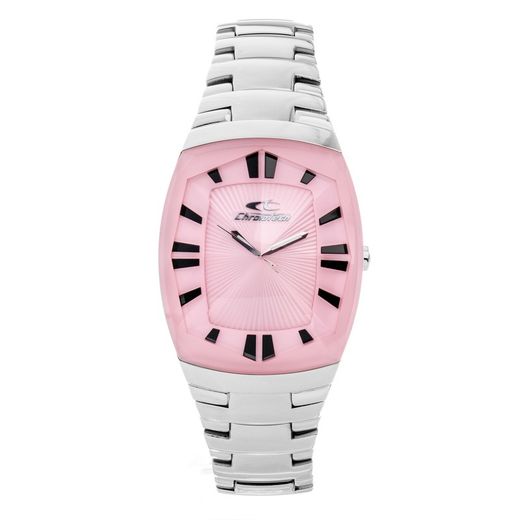 Relógio Feminino Chronotech CT7065L-07M Aço Prateado