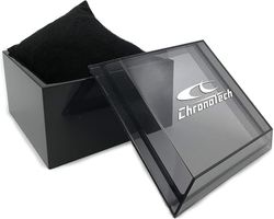 Reloj Chronotech Mujer CT7280M-03 Piel Negro