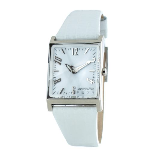 Relógio Feminino Chronotech CT7880L-08 Couro Branco