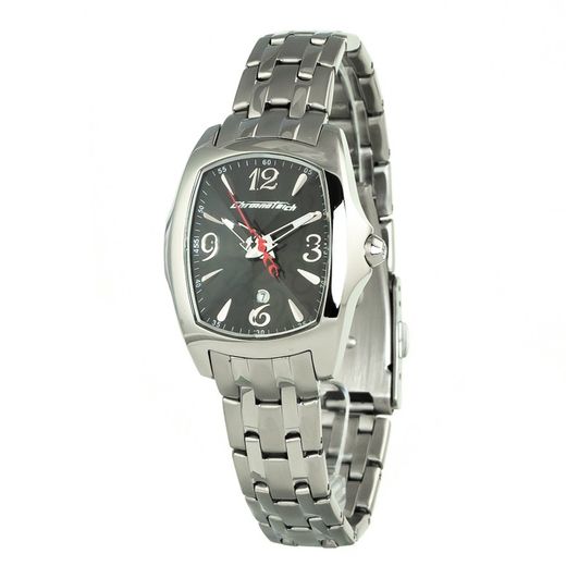 Chronotech Damenuhr CT7896S-12MGS Silber Stahl