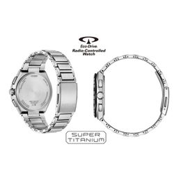 Citizen Men's AT8238-84A Super Titanium Radio Controlled Watch