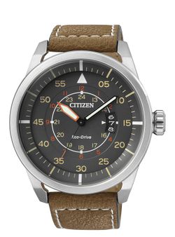 Reloj Citizen Hombre AW1360-12H Piel Marrón
