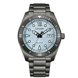 Reloj Citizen Hombre AW1887-56L Acero Negro Eco Drive