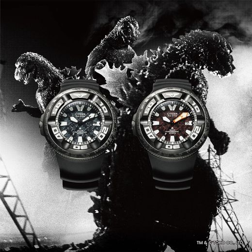 Reloj Citizen Hombre BJ8059-03Z Rojo Godzilla