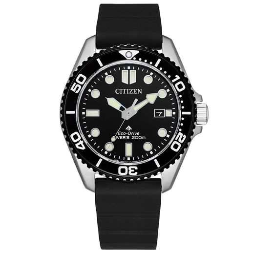 Reloj Citizen Hombre BN0266-07E Sport Negro Acero Eco-Drive