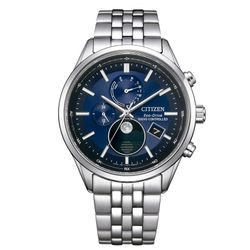 Reloj Citizen Hombre BY1030-50L Radio Controlled Moonphase Eco-Drive Acero