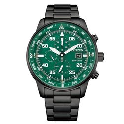 Reloj Citizen Hombre CA0885-54X Acero Negro Cronógrafo Analógico