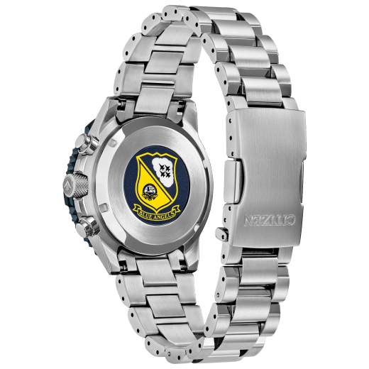 Reloj Citizen Hombre CA4667-53L Promaster Navihawk Eco-Drive Analógico Plateado Bicolor Azul