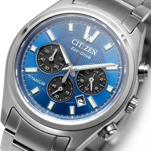 Reloj Citizen Hombre CA4750-51L Super Titanium Cronógrafo Eco-Drive