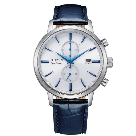 Citizen herreur CA7069-16A blåt læder