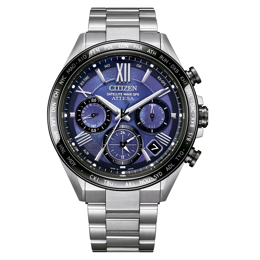 Re-49t ジエスモン Reloj Citizen Hombre CC4075-50L Titanio Attesa Edición Limitada