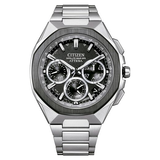Relógio Citizen Masculino CC4104-53E Titânio Attesa SW GPS