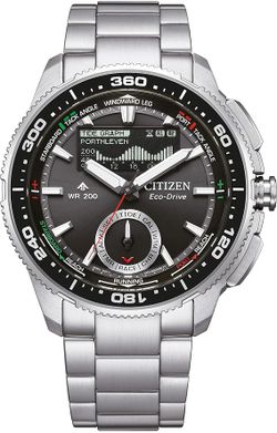 Reloj Citizen Hombre JV3001-53E Wave Tracker Acero Eco-Drive