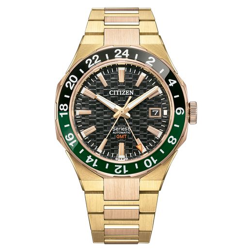 Relógio Citizen Masculino NB6033-51E Dourado Automático Série 8