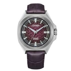 Reloj Citizen Hombre NB6050-19W Series 8 Edición Limitada Piel Burdeos Acero Automático