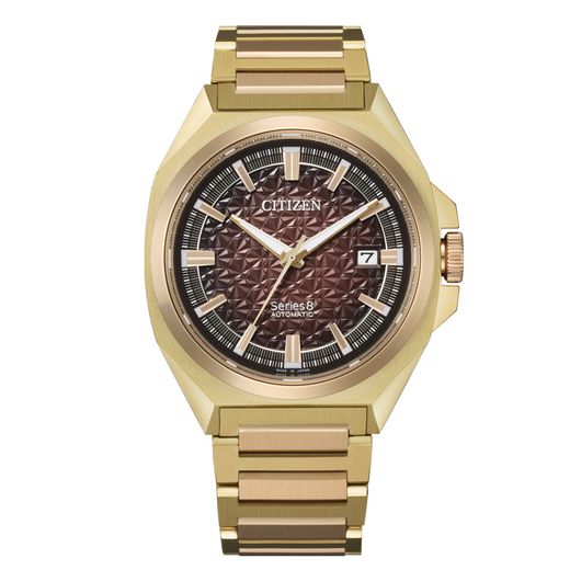 Reloj Citizen Hombre NB6052-56W Series 8 Edición Limitada Acero Dorado Automático