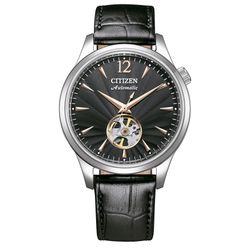 Reloj Citizen Hombre NH9131-14E Piel Negra Acero Automático