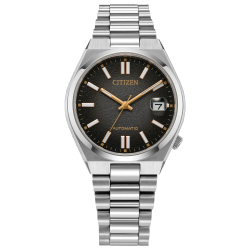 Reloj Citizen Hombre NJ0200-50E Plateado Automático Tsuyosa 60 37mm