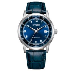 Reloj Citizen Hombre NJ0210-13L Piel Azul Acero Automático