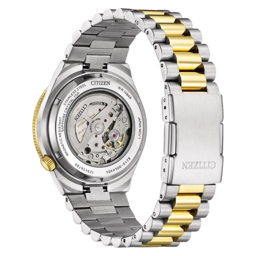 Reloj Citizen Hombre NJ0234-58X Acero Bicolor Dorado Automático
