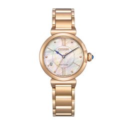 Relógio Citizen Feminino EM1073-85Y Ouro Aço