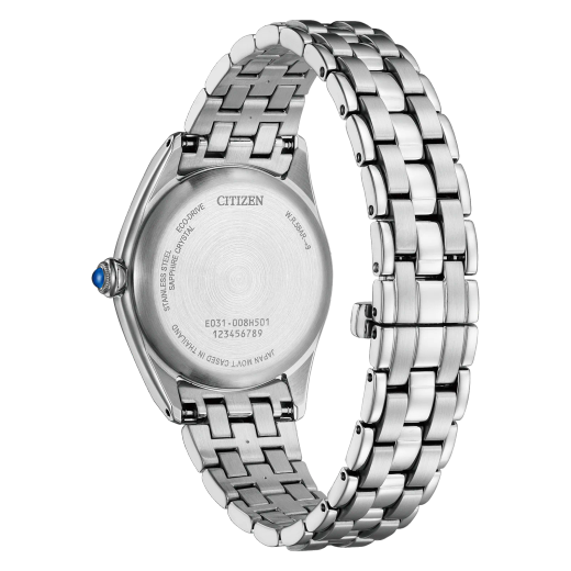 Reloj Citizen Mujer EM1140-80L Acero Eco-Drive Analógico Plateado