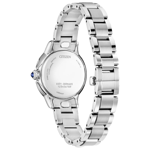 Reloj Citizen Mujer EM1160-58X Acero Eco-Drive Analógico Plateado
