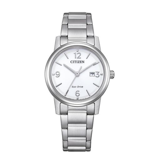 Citizen Women's Watch EW2720-57A Steel Eco Drive Pair