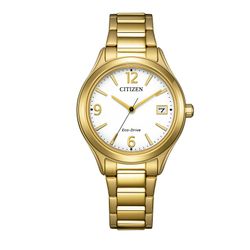 Reloj Citizen Mujer FE6122-64A Acero Dorado Eco Drive