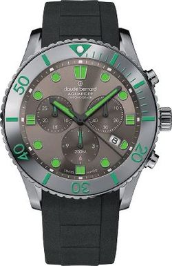 Reloj Claude Bernard Hombre 10252 37GGVCA GIV Swiss Made Sport Negro Cronógrafo Acero Negro Analógico
