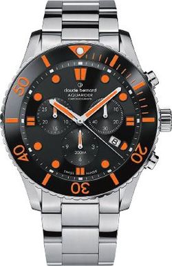 Reloj Claude Bernard Hombre 10252 3NOM NNO Swiss Made Cronógrafo Acero Analógico