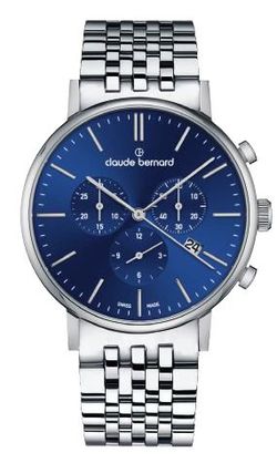 Reloj Claude Bernard Hombre 10261 3M BUIN Swiss Made Cronógrafo Acero Analógico