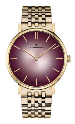 Reloj Claude Bernard Hombre 20234 37JM BDBCN Swiss Made Acero Dorado Analógico