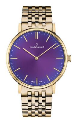 Reloj Claude Bernard Hombre 20234 37JM BDVID Swiss Made Acero Dorado Analógico