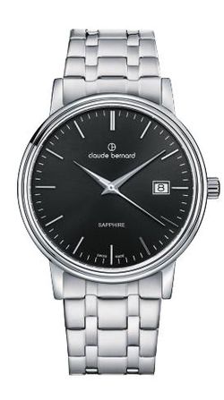 Reloj Claude Bernard Hombre 53007 3M NIN Swiss Made Acero Analógico