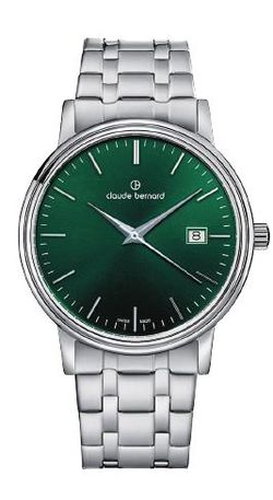 Reloj Claude Bernard Hombre 53007 3M VIN Swiss Made Acero Analógico