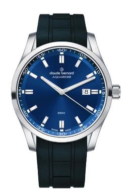 Reloj Claude Bernard Hombre 53028 3CA BUIN Swiss Made Sport Negro Acero Analógico