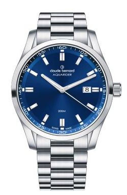 Reloj Claude Bernard Hombre 53028 3M BUIN Swiss Made Acero Analógico