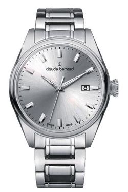 Reloj Claude Bernard Hombre 53030 3M AIN1 Swiss Made Acero Analógico
