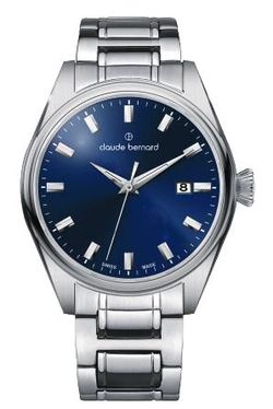 Reloj Claude Bernard Hombre 53030 3M BUIN1 Swiss Made Acero Analógico