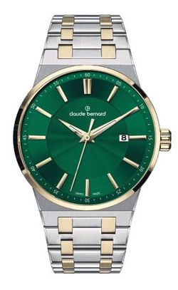Reloj Claude Bernard Hombre 53034 357JM VID Acero Bicolor Dorado Analógico